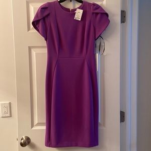 *NEW* with tags Calvin Klein tulip sleeve dress. Size 4.